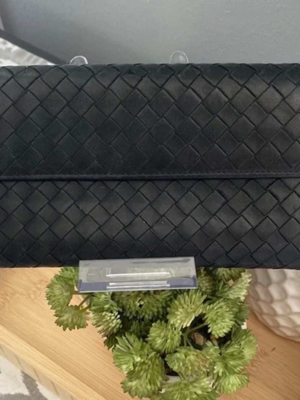 BOTTEGA  Woven Leather Clutch Wallet - Women Bags - Picture 14 of 14
